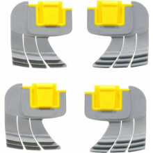 Set of 4 R0714400 cyclone brushes for Zodiac MX8 MX6 Elite VHV pool cleaners
