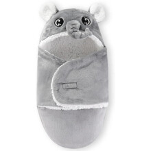 Baby winter sleeping bag, 1-piece baby swaddle blanket, thick and comfortable baby nest, warm sleeping bag
