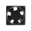 Silent high-temperature axial fan for fireplace Dimensions 120 x 120 x 38 mm THT 2