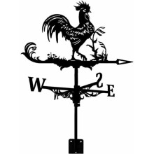 Metal Garden Weather Vane Wind Direction Indicator Garden Gift VHV