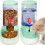 Automatic drinking and feeding system for animals 38L with water dispenser Green VHV 1