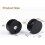 Mirror Clips, Mirror Mounting Clips, 4 Pcs Mirror Brackets,for Walls Fixed Fitting for 3-5mm Thick Mirror (black) 2