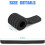 Car bumper protector, rubber trunk protector, scratch-resistant and non-slip, 104 x 9 cm, VHV 2