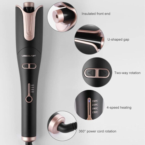 Automatic curling iron - ceramic and ionic technology Automatic curling iron 4 devices Adjustable temperature VHV 1