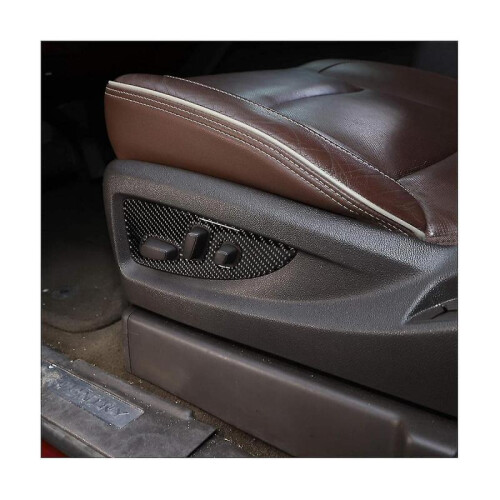 Adjment Button S Panel Trim for 2014-2018 Accessories Soft Fiber 2