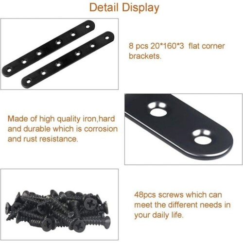 10 pieces 90 degree right angle bracket L-shape 20157 VHV 2