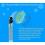 LED shower head with 7 color changes, high pressure negative ion filtration VHV 4
