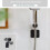 No-drill shower head holder, 360 adjustable, black, VHV bathroom accessories 4