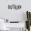 Umbra Sticks Wall Coat Rack with 5 Folding Hooks, VHV Gray 4