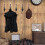 Cast iron wall hook, large hook, metal hook, wall hook, set of 5, black, VHV 3