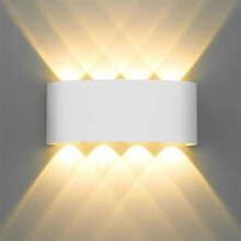 LED outdoor wall lamp, LED indoor wall lamp, 8W LED wall lamp, IP65, bathroom lamp VHV