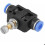 pieces quick coupling butterfly valve speed controller pneumatic air flow control valve VHV connector fitting 1