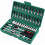 46-piece chrome-vanadium socket and ratchet set, 14-inch Cl ratchet adapter set, VHV socket set 1