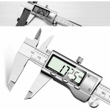 GROFOO 150mm Digital Caliper – Accurate measurements and easy reading on the LCD screen – VHV micrometer made of stainless steel
