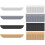 Threshold strip for sweeping robot Improves performance Adjustable width black - 20 cm VHV 2