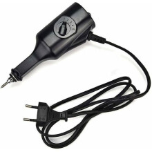 Electric engraving pen with adjustable speed for metal, porcelain, glass and plastic, EU 220 V VHT