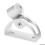 Aluminum Bathroom Wall Mount Shower Head Holder Bracket Home Mounting Bracket VHV 1