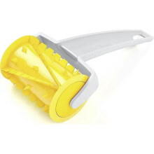 Rolling Pin Roller for Making Breadsticks, Aperitif Sticks and Homemade Appetizers (Yellow)