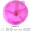 Rotating parrot toy, creative feeding bowl, foraging, purple VHV 2