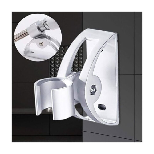 Aluminum Bathroom Wall Mount Shower Head Holder Bracket Home Mounting Bracket VHV 2