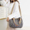 INSFITY Women's Canvas Handbag Large Capacity Shoulder Bag Gray 4