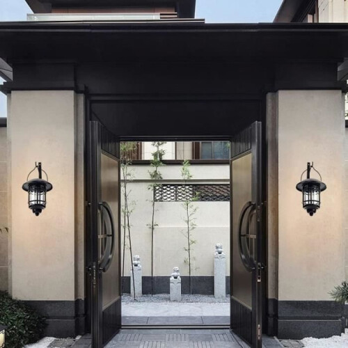 Wall lamps - THT - Waterproof and rustproof wall lamps - Aluminum - Solar powered - LED 2
