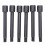 12 Black Brass Electric Guitar Tremolo Bridge String Clamp Screws 2