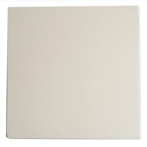 Extra thick pizza stone for oven and grill, beige baking tray