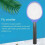 3x Battery Operated Electric Mosquito Rocket 2
