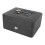 Practical money box, large safe storage space, furniture box, key type, black, medium size 1