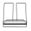Innovative book stand for tablet and computer – home decoration (white) 3