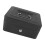 Practical money box, large safe storage space, furniture box, key type, black, medium size 3