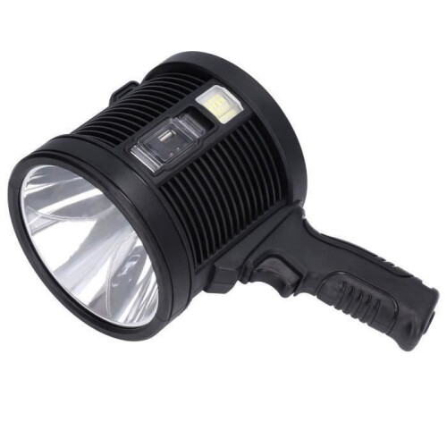 Rechargeable Outdoor Spotlight, LED Flashlights, Large Portable Flashlight, 6 Power Supplies 1