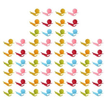 Silicone tea bag holder, 10 bags, snail pendant, eye-catching label