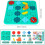 Logical Road Building Game for Kids – Making – Modeling – Child – Mixed – Blue 4