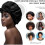 Satin Sleep Cap for Natural Hair – Black – Adjustable Head Size – 2-Pack 3