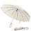 Reverse Folding Umbrella – Innovative – Beige – Carabiner – Windproof – 10 Ribs 1