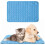 Dog cooling mat, ice silver cooling mat, self-ventilating, breathable ice silk mesh 1