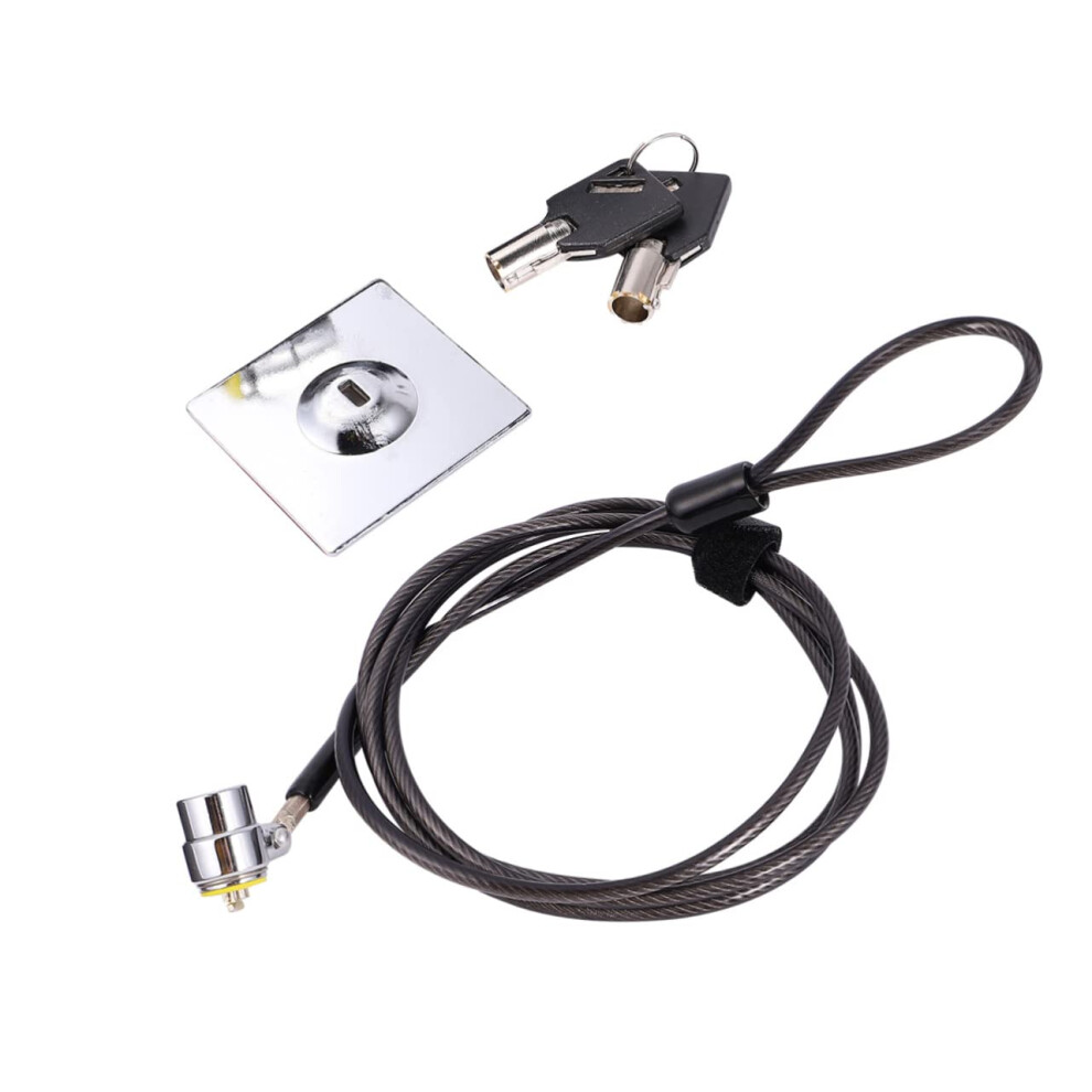 Extended Cable Lock 1.9M Steel Cable Lock Laptop Notebook Computer Security Zinc Alloy Lock 940534611412