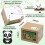 Electronic money box – LECOO – Panda – ABS plastic – For children and adults – fun and practical 2