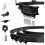 LECOO Folding curtain rod - 5 meters - Flexible - Stable - Black 1
