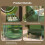 Makeup organizer - Large capacity - Dustproof - Retro green - Storage drawers 3