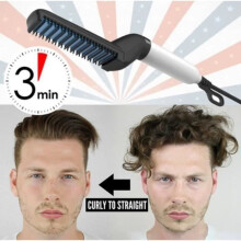 Men's hair straightener, hair straightener brush, hair straightener, quick haircut, multifunctional, massage comb, MKK26