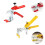 Multifunctional floor clamp tile leveling tool tile finder yellow 1 piece 2
