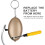 Personal Security Alarm Kit, 145dB Personal Security Alarm Keychain, with LED Light 3