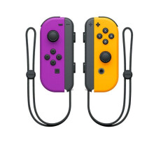 Switch Joy-Con Bluetooth Controller 8-10m with Vibration Gyro and Wrist Straps, Purple