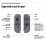 Switch Joy-Con Bluetooth Controller 8-10m with Vibration Gyro and Wrist Straps, Purple 2