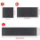 Scratch-resistant sofa protector for cats 40 x 200 cm, self-adhesive scratching post for sofa, light gray 4