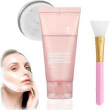 Collagen Night Peel-Off Mask, Collagen Night Wrap Mask, Night Wrap Mask