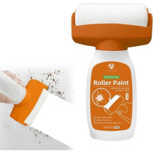 Wall repair roller, 500g white paint for wall repairs, roller with wall repair paste